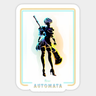 Soul of nier automata yorha Sticker